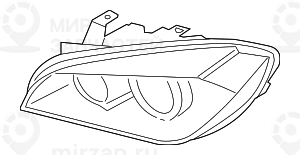 Запчасть BMW 63117290271