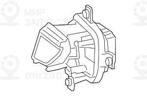 Запчасть BMW 63117428787