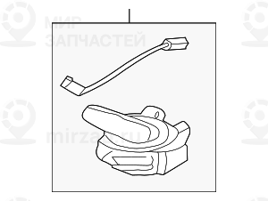 Запчасть BMW 63127262731