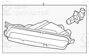 Запчасть BMW 63177164855