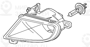 Запчасть BMW 63177177711