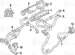 Запчасть BMW 64125B36BF9
