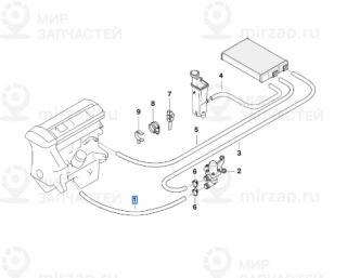 Запчасть BMW 64218376999