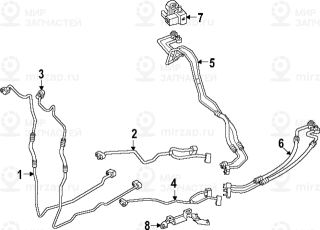 Запчасть BMW 64539872519