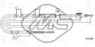 Запчасть METALCAUCHO 82007