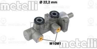 Главный тормозной цилиндр METELLI 050722