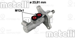 Главный тормозной цилиндр METELLI 050776