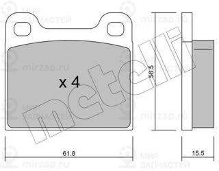 Запчасть METELLI 2200034
