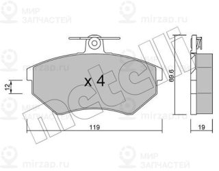 Запчасть METELLI 2200502