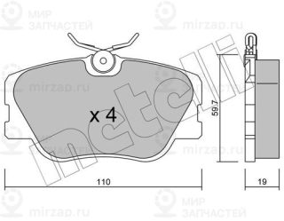 Запчасть METELLI 2200610