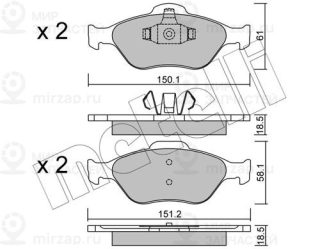 Запчасть METELLI 2203160