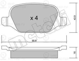 Запчасть METELLI 2203241