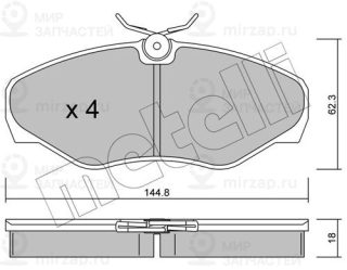 Запчасть METELLI 2203382