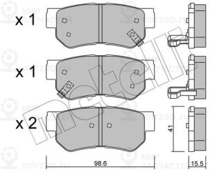 Запчасть METELLI 2203650