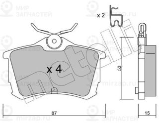 Запчасть METELLI 2204650