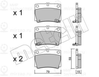 Запчасть METELLI 2204840