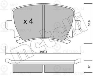 Запчасть METELLI 2205530