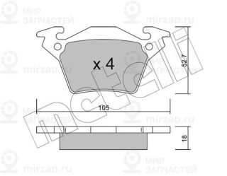Запчасть METELLI 2205740