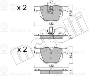 Запчасть METELLI 2206440