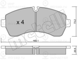 Запчасть METELLI 2206730