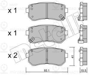 Запчасть METELLI 2207250