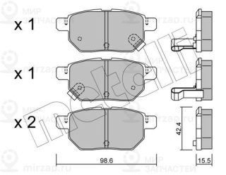 Запчасть METELLI 2207460
