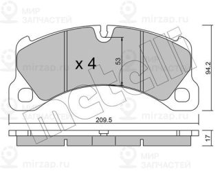 Запчасть METELLI 2209560