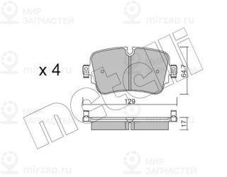 Запчасть METELLI 2211300