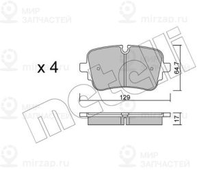 Запчасть METELLI 2211301