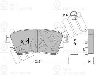 Запчасть METELLI 2211600