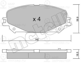 Запчасть METELLI 2211760