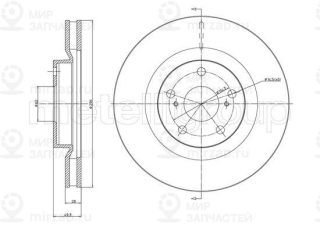 Запчасть METELLI 230946C