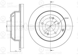 Запчасть METELLI 231347C