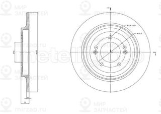Запчасть METELLI 231819C