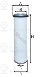 Фильтр воздушный MFILTER A1181