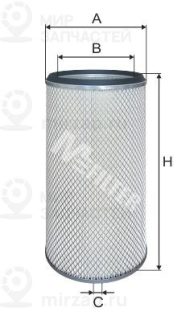 Фильтр воздушный MFILTER A1603
