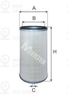 Фильтр воздушный MFILTER A2001