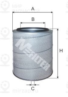 Фильтр воздушный MFILTER A256