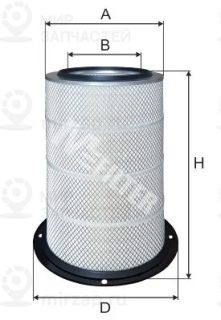 Фильтр воздушный MFILTER A585