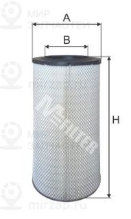Фильтр воздушный MFILTER A596