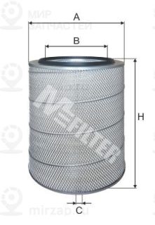 Фильтр воздушный MFILTER A800