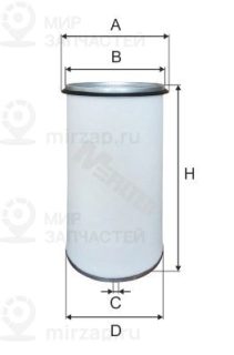 Фильтр воздушный MFILTER A8001