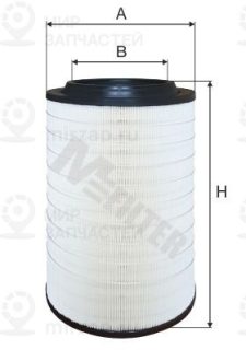 Фильтр воздушный MFILTER A802