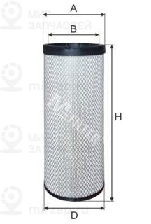 Фильтр воздушный MFILTER A8041