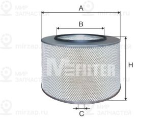 Фильтр воздушный MFILTER A808