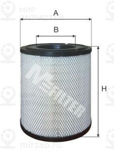 Фильтр воздушный MFILTER A837