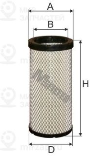 Фильтр воздушный MFILTER A8371