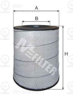 Фильтр воздушный MFILTER A852