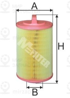 Фильтр воздушный MFILTER A866