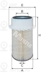 Фильтр воздушный MFILTER A868